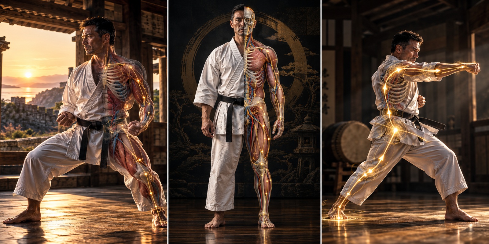 Od kata k anatómii – karate, biomechanika, anatómia a Kyusho