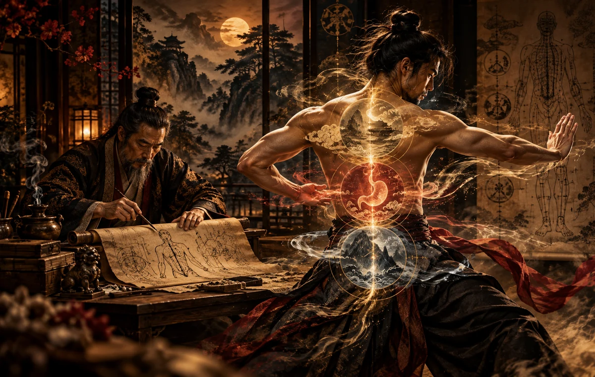 San Jiao – „trojitý ohrievač“, ktorý nemá anatomický orgán