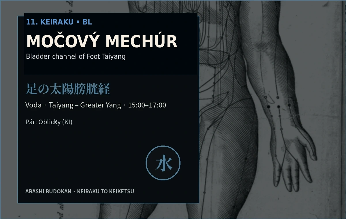 11. Keiraku – Močový mechúr (BL)