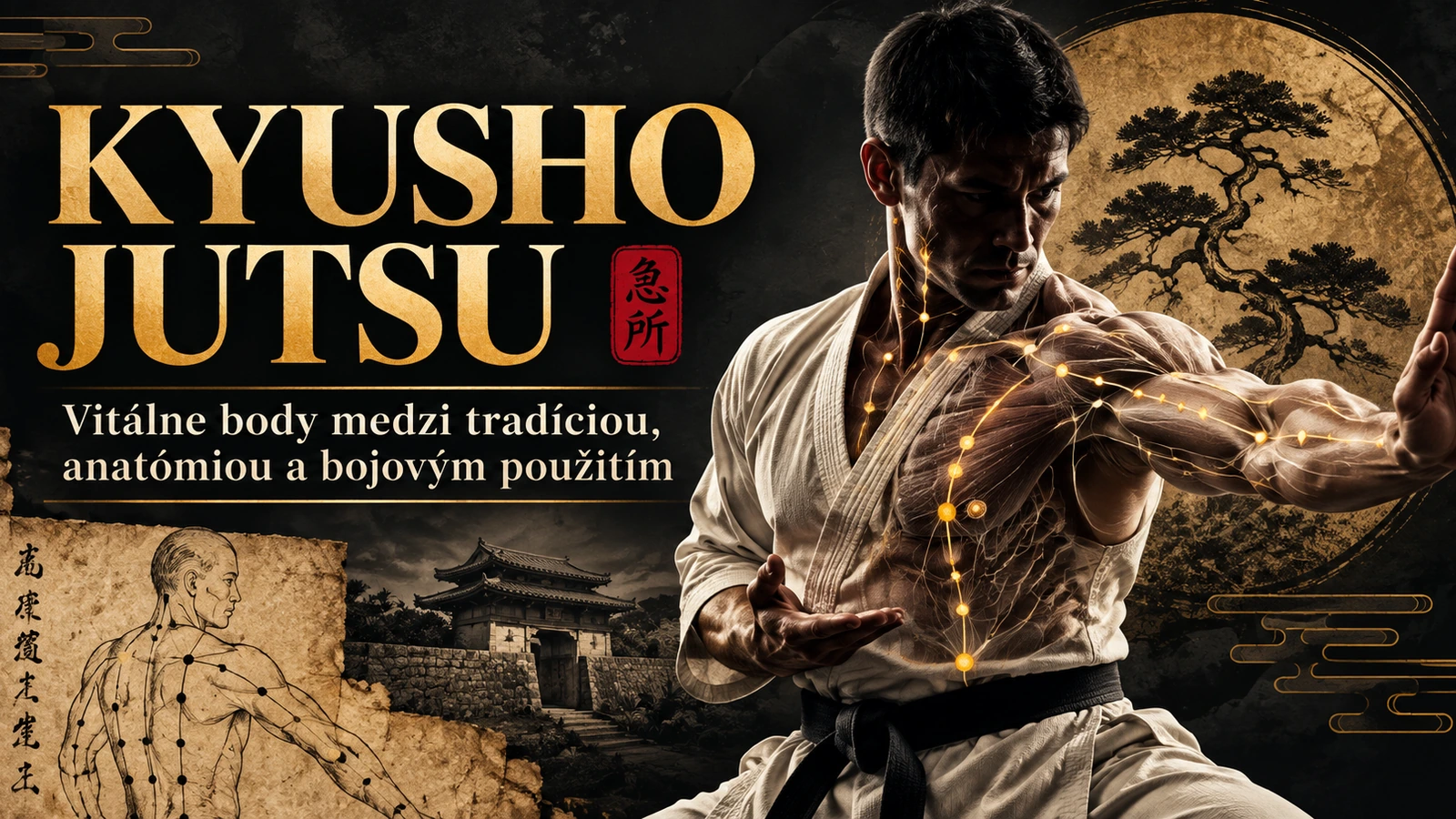 Kyusho Jutsu – vitálne body medzi tradíciou, anatómiou a bojovým použitím