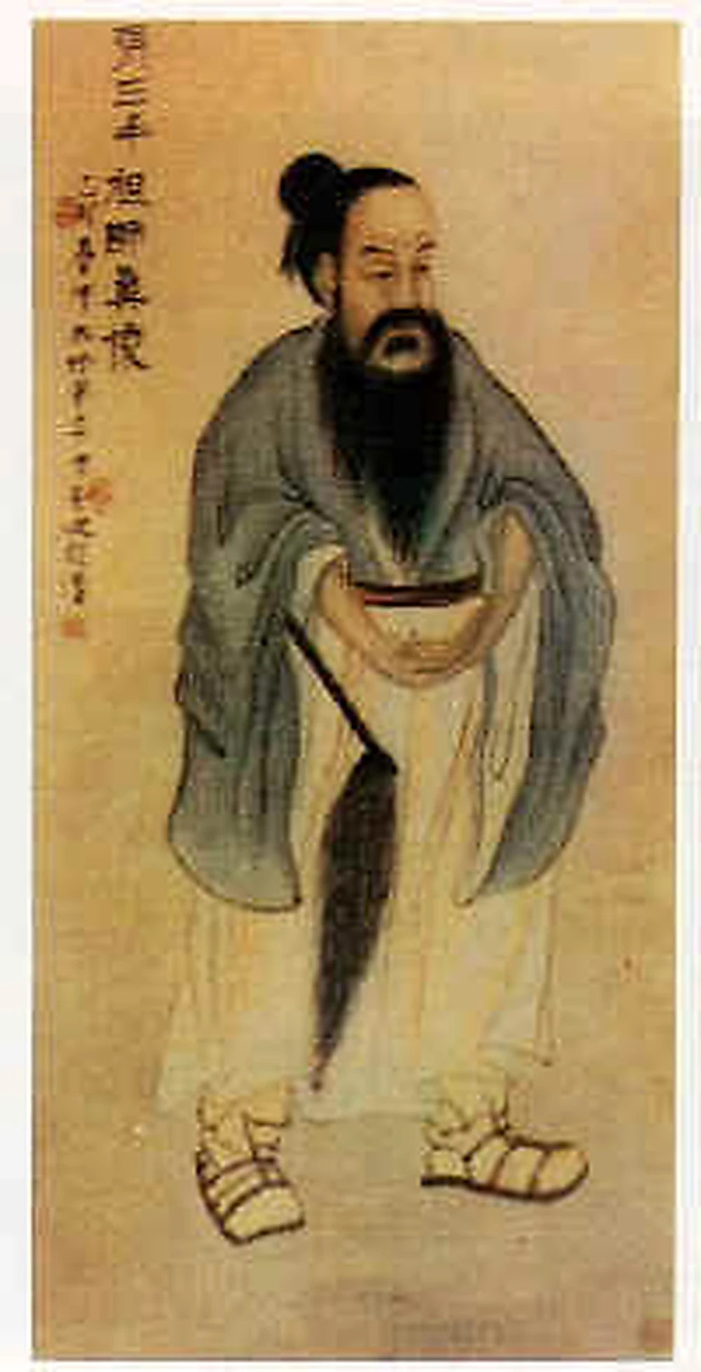 Zhang Sanfeng – pôvodná ilustrácia zo staršieho článku